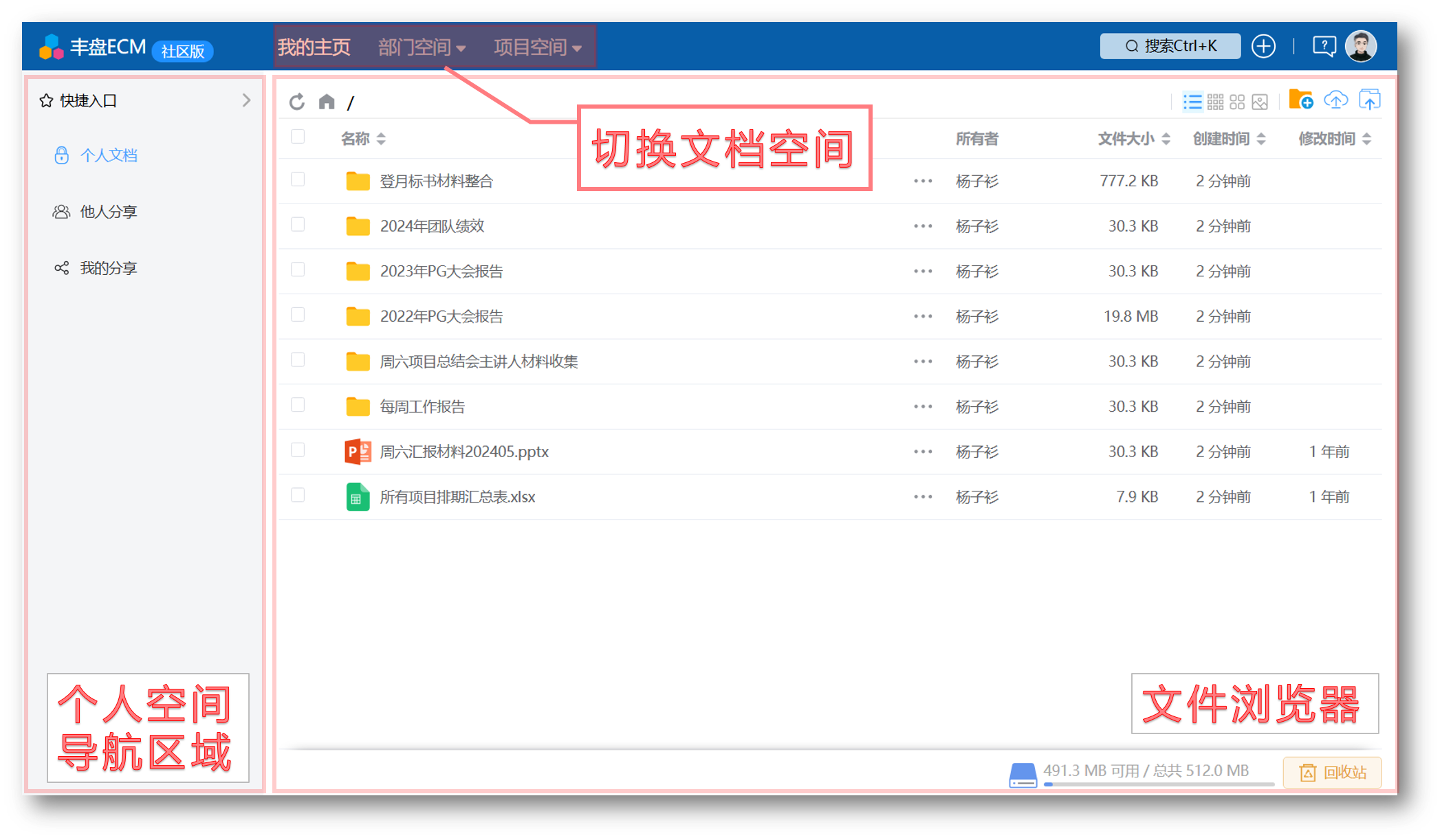 界面布局说明